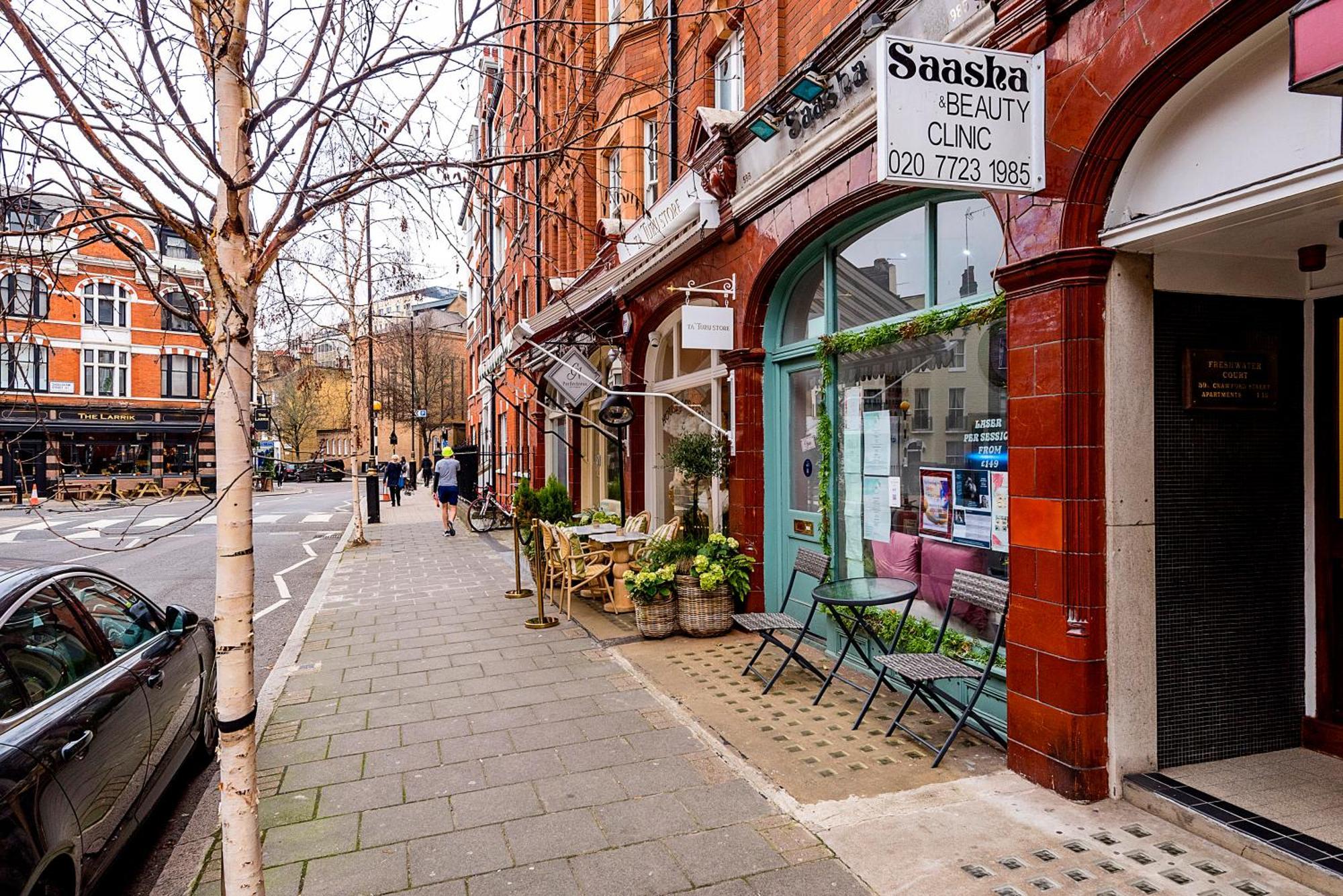 Stunning Apartment In Fashionable Marylebone London Luaran gambar